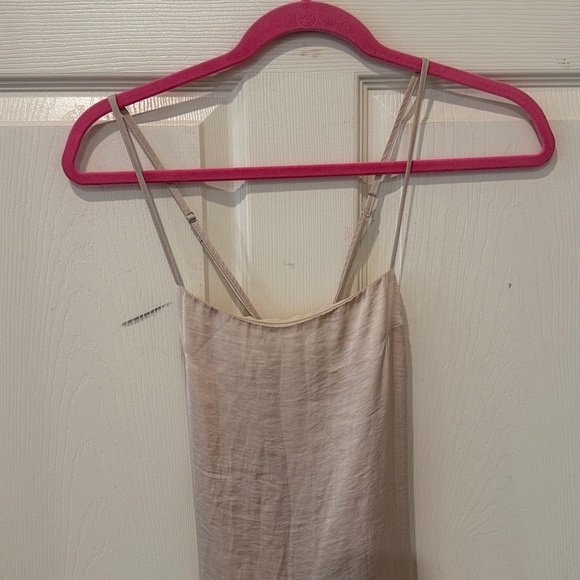 Nova Vintage cream maxi slip dress, XS - Picture 3 of 9